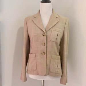Lauren Ralph Lauren Silk Tweed Blazer